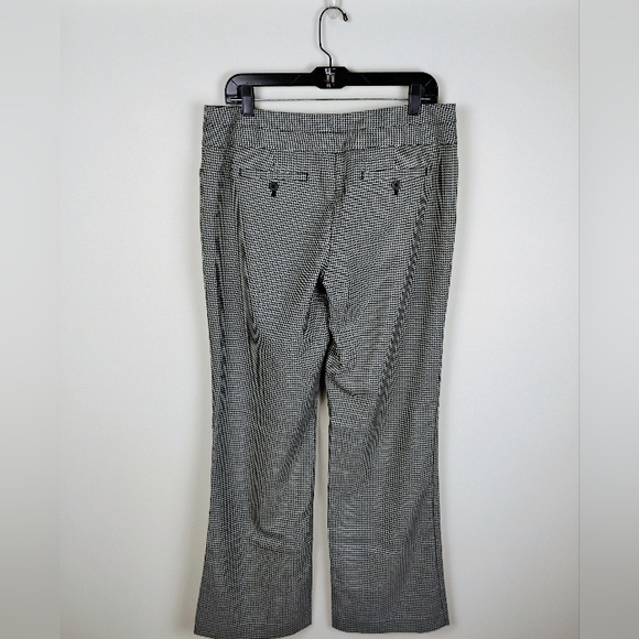 Ann Taylor Loft Original Dress Pants Size 10 Houndstooth Mid Rise Office Career - Picture 14 of 16
